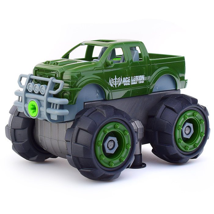 Конструктор CXL700-14B "Машина" с отверткой, в коробке