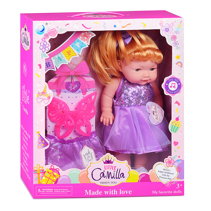 Кукла A761C "Юлия" с аксессуарами, в коробке