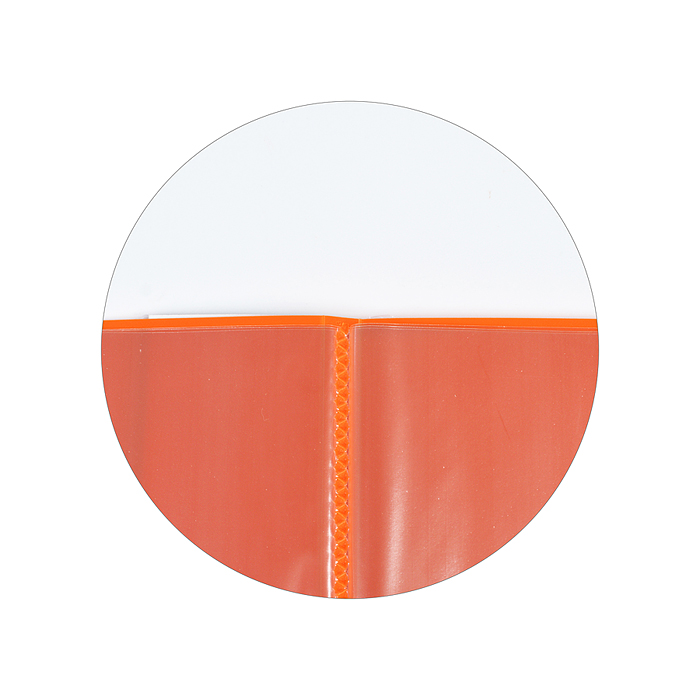 Папка с 10 вкладышами "Juicy" A4, 450 мкм, вкладыши 30 мкм, фактура "песок" внешний карман