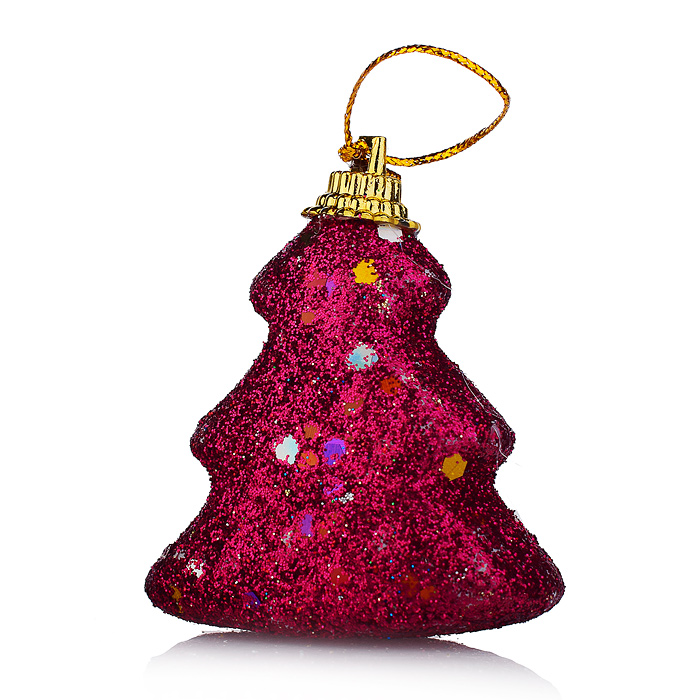 Набор новогодних украшений S0999 "Елочки" в пакете