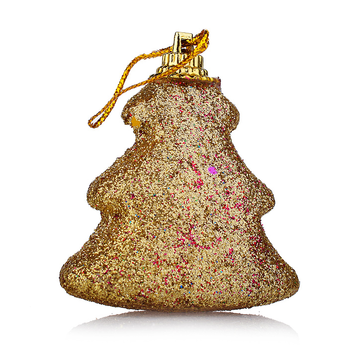 Набор новогодних украшений S0999 "Елочки" в пакете