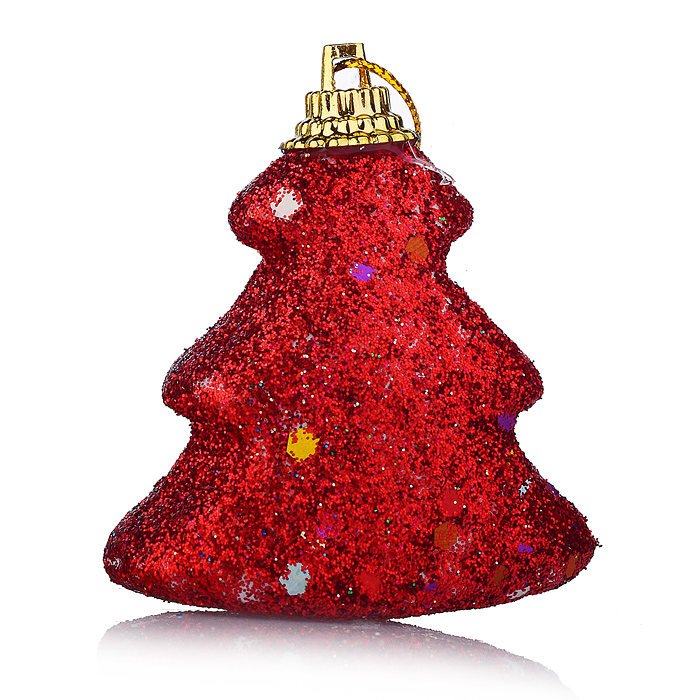 Набор новогодних украшений S0999 "Елочки" в пакете