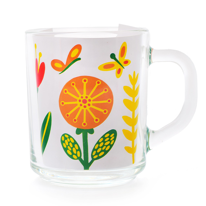 Набор для творчества. Кружка под роспись "Цветочки"