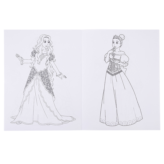 Классные раскраски. Принцессы