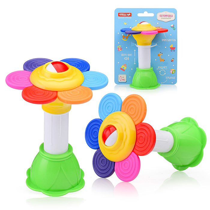 Фото к товару Погремушка "Ромашка" Погремушка "Ромашка"