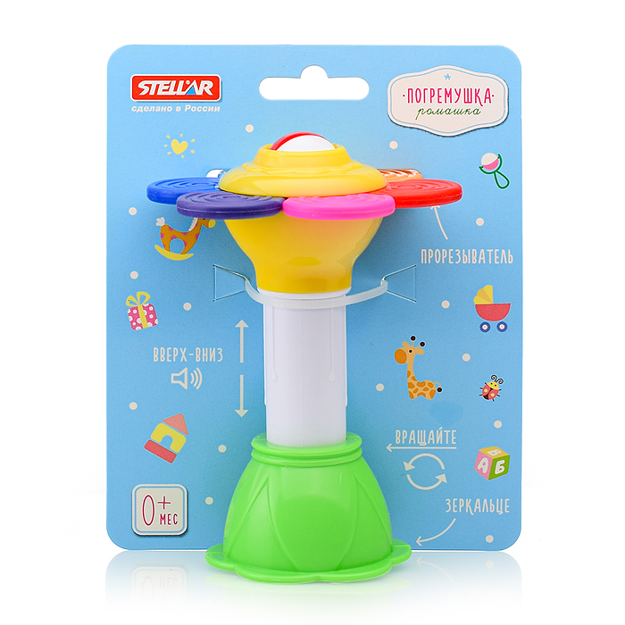 Фото к товару Погремушка "Ромашка" Погремушка "Ромашка"