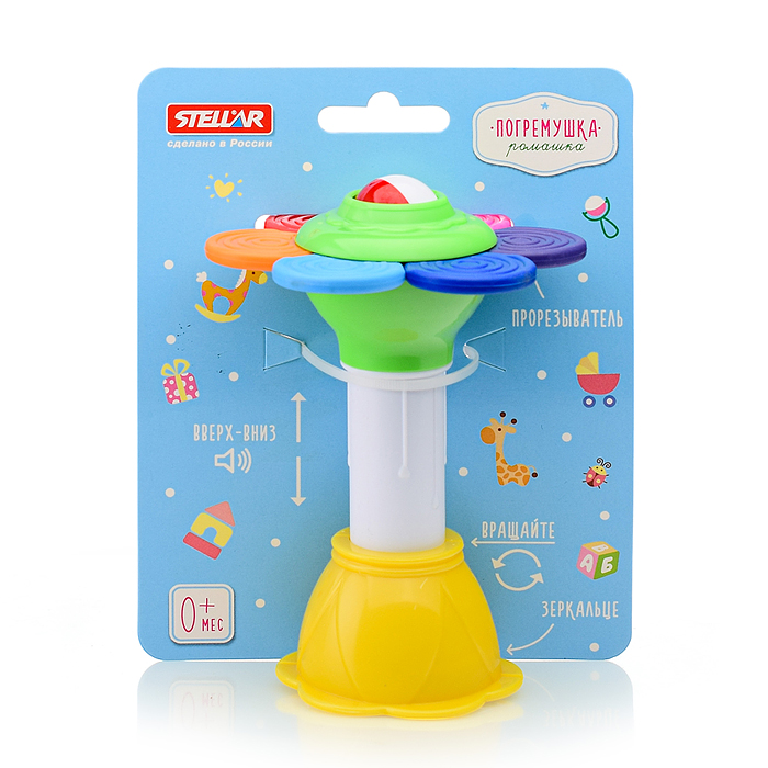 Фото к товару Погремушка "Ромашка" Погремушка "Ромашка"