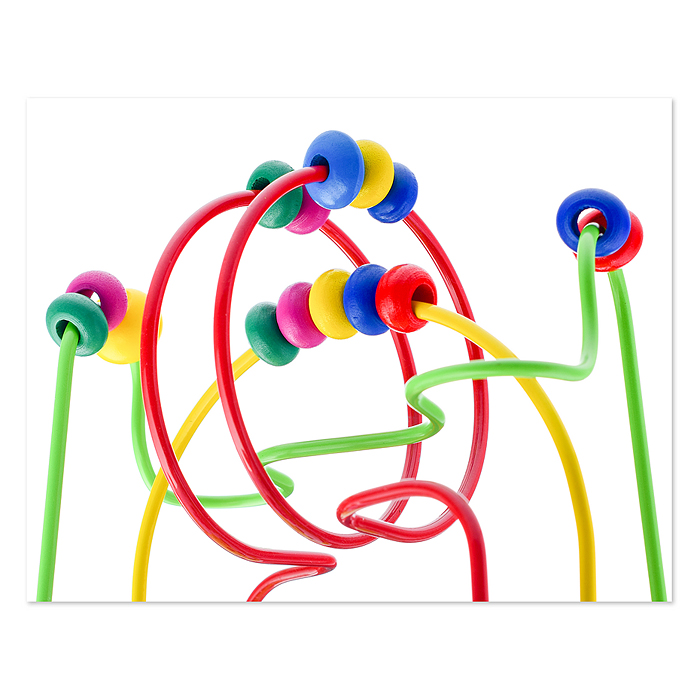 Лабиринт-каталка D0044-2 "Коровка" вид 2