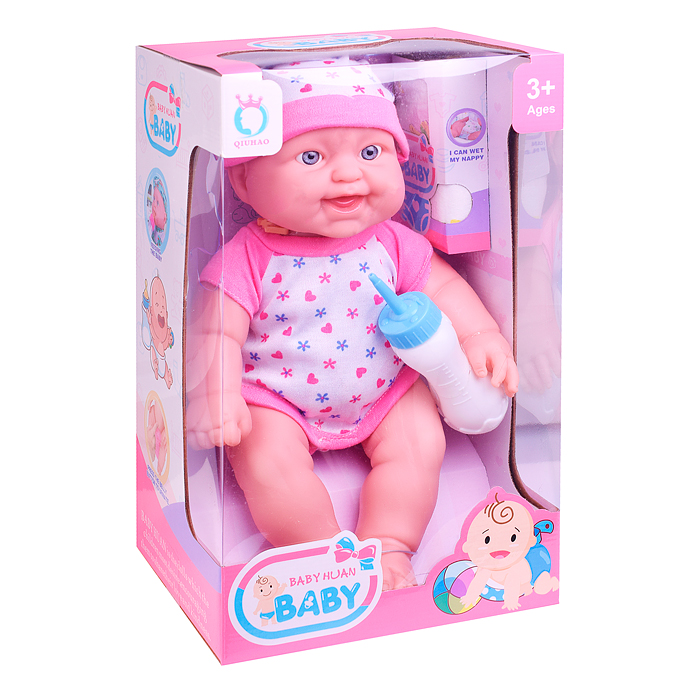Пупс QH6035-35 с аксессуарами, в коробке