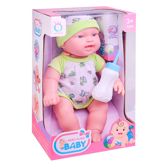 Пупс QH6035-35 с аксессуарами, в коробке