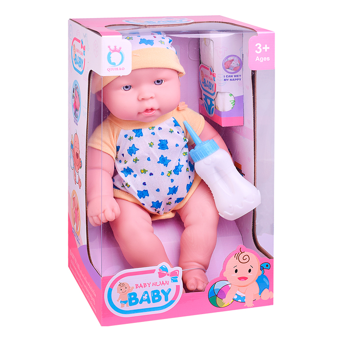 Пупс QH6035-35 с аксессуарами, в коробке