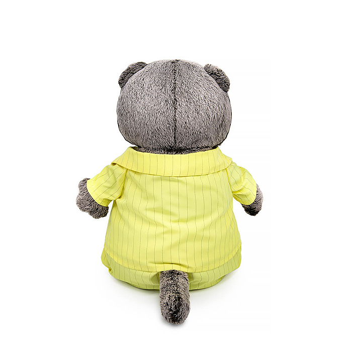 Кот Басик в костюме в полоску