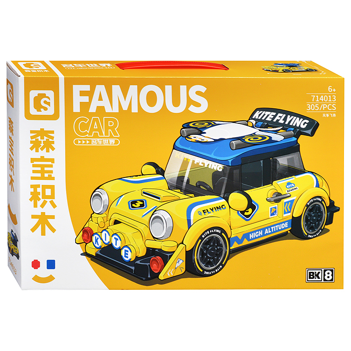 Конструктор 714013 "Воздушный змей" (305 дет.) в коробке