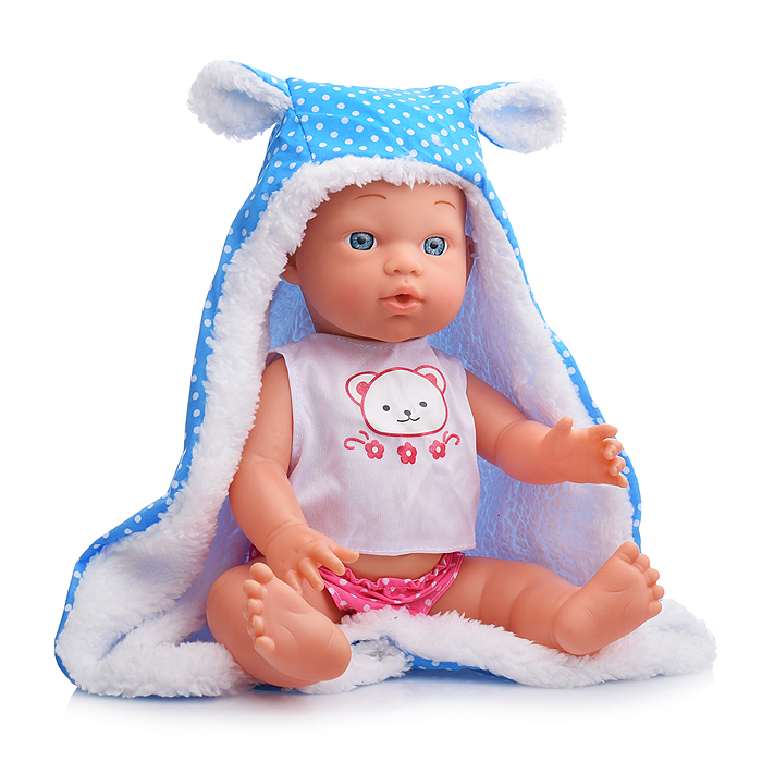 Пупс YL1891I с аксессуарами, в коробке