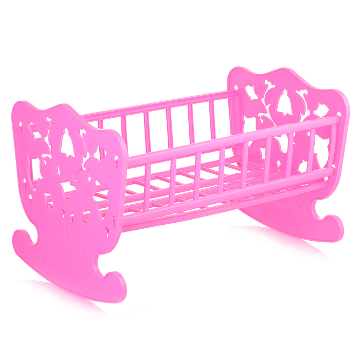 Фото к товару Кровать кукольная (48*30см) с комплектом белья (матрас, подушка, одеяло) (4 пр.) Кровать кукольная (48*30см) с комплектом белья (матрас, подушка, одеяло) (4 пр.)