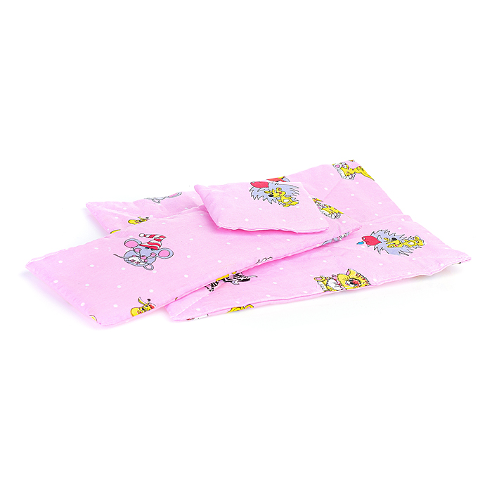 Фото к товару Кровать кукольная с комплектом белья (матрас, подушка, одеяло) (4 пр.) Кровать кукольная с комплектом белья (матрас, подушка, одеяло) (4 пр.)