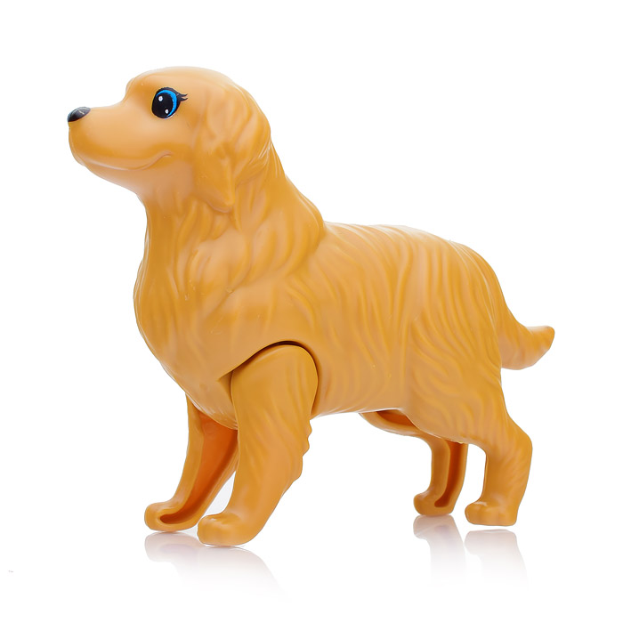 Набор Кукла 127-2 с собакой и щенками, в коробке