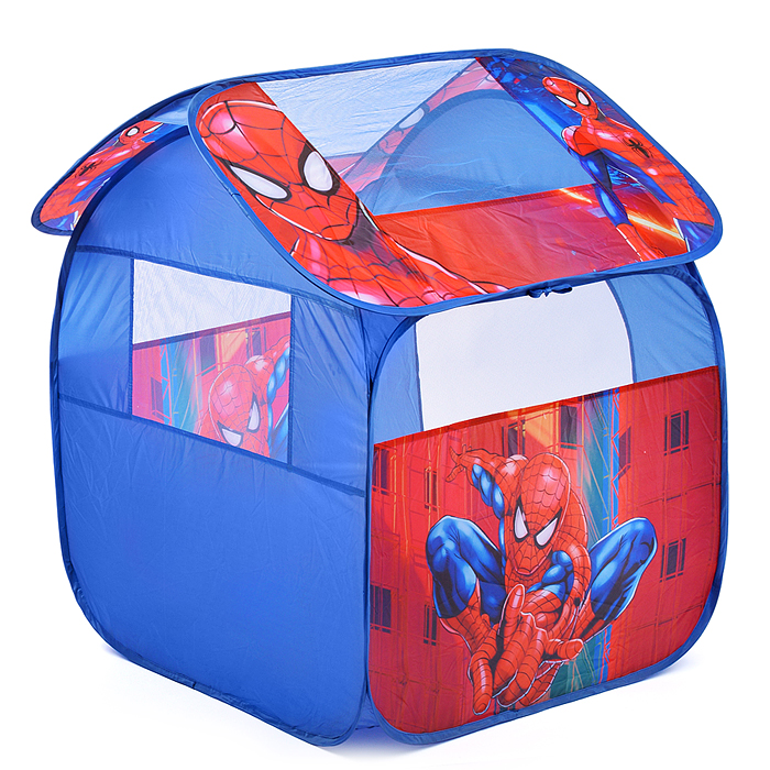 Палатка детская игровая "Человек-паук" 83х80х105см, в сумке
