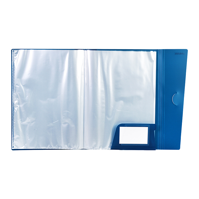 Папка с 020 вкладышами A3 "Герб" A4 (215x310x20 мм) 500 мкм, фактура "песок" с клапаном, вы