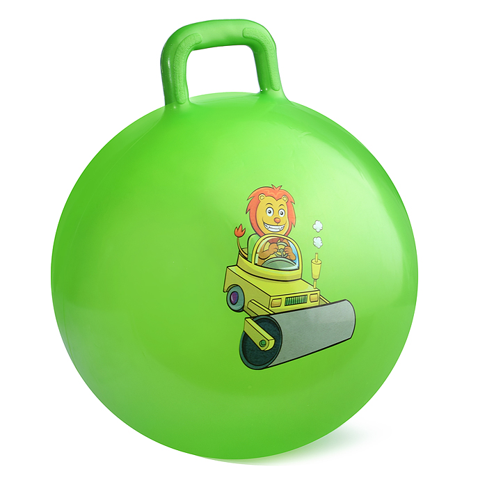 Мяч с ручкой 45см 00-1573 "Друзья" 