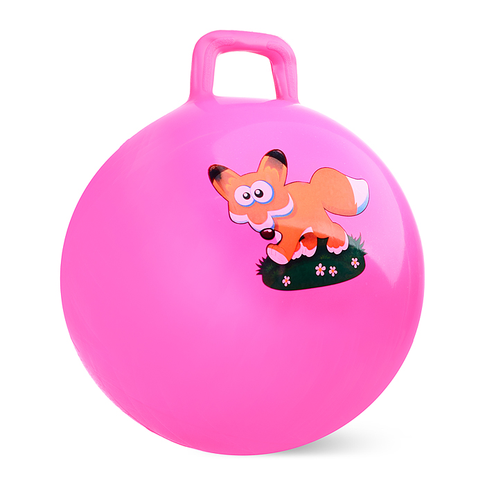 Мяч с ручкой 45см 00-1573 "Друзья" 