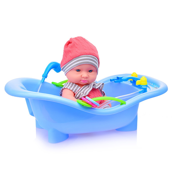 Пупс BLS-W140 с аксессуарами, в коробке