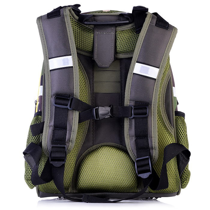 Фото к товару Рюкзак каркасный "Милитари трак" 2 отделения на молнии Рюкзак каркасный "Милитари трак" 2 отделения на молнии