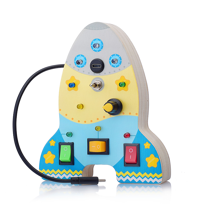 Развивающая игрушка D1705 "Бизиборд" в коробке