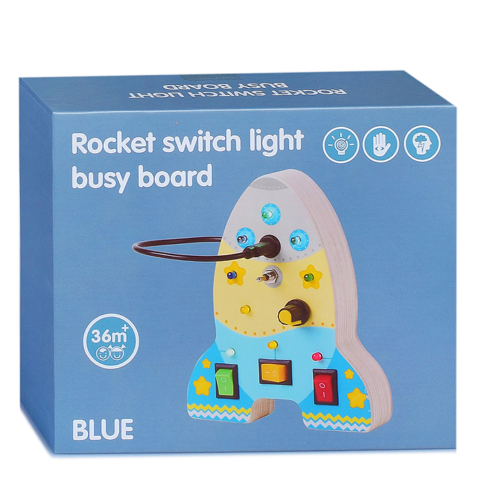 Развивающая игрушка D1705 "Бизиборд" в коробке