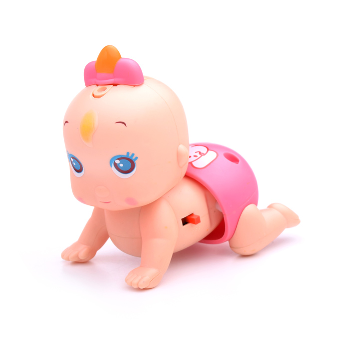 Пупс 3336-12 "Малыш в памперсе" на батарейках, в коробке