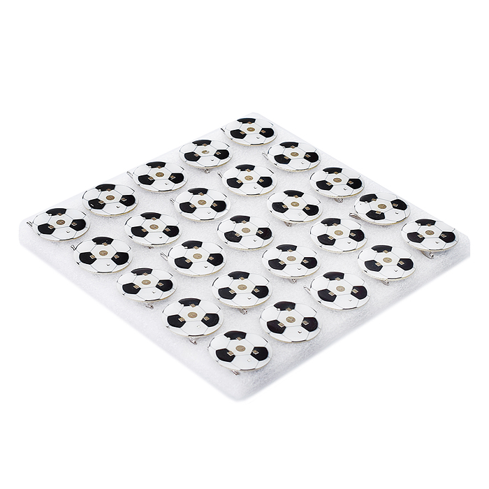 Значок 00-2899 "Футбольный мяч" с подсветкой