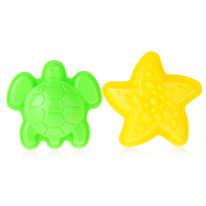 Набор "Рыбка" (ведро,сито,формы,совок,грабли)