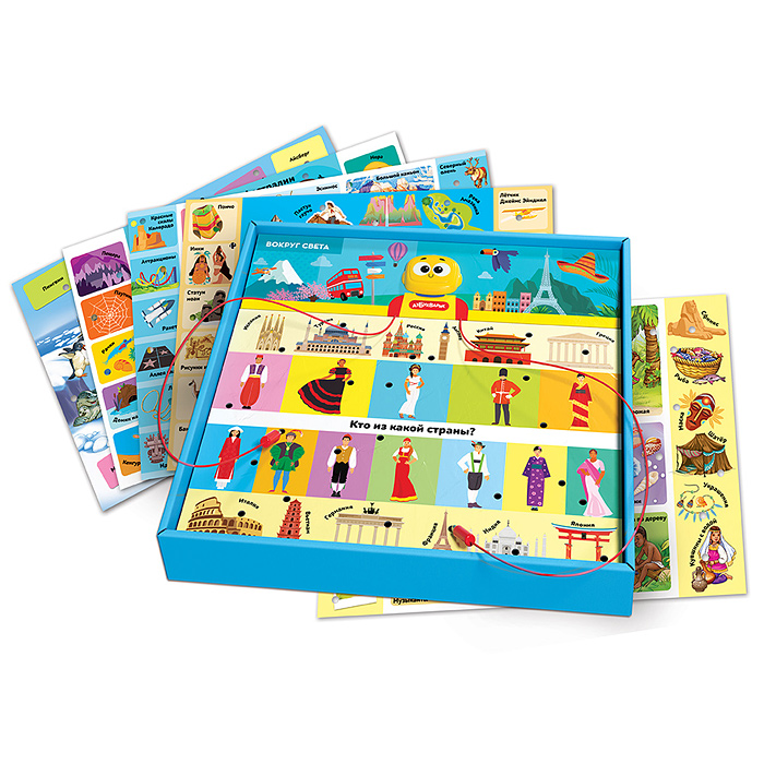Фото к товару Вокруг света (Обучающая электровикторина) Вокруг света (Обучающая электровикторина)