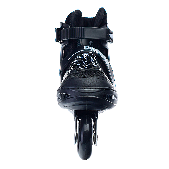 Роликовые коньки U001753Y раздвижные, PU колёса, размер L, черные, в сумке