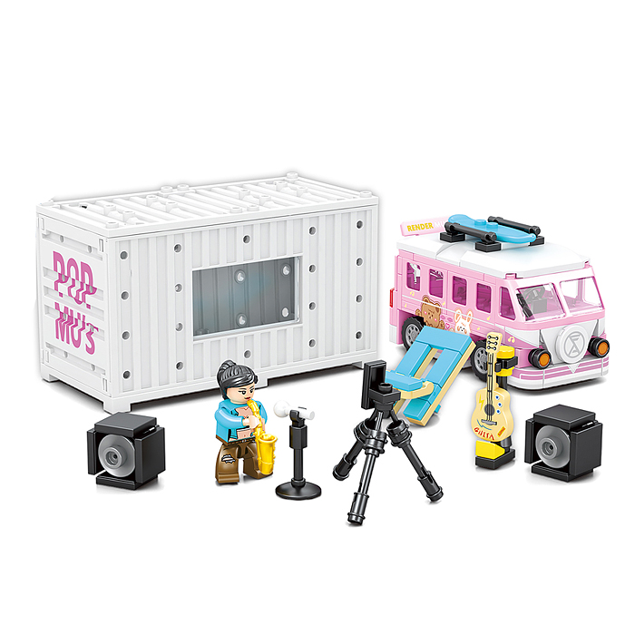 Конструктор 714511 "Уличное представление" (261 дет.) в коробке