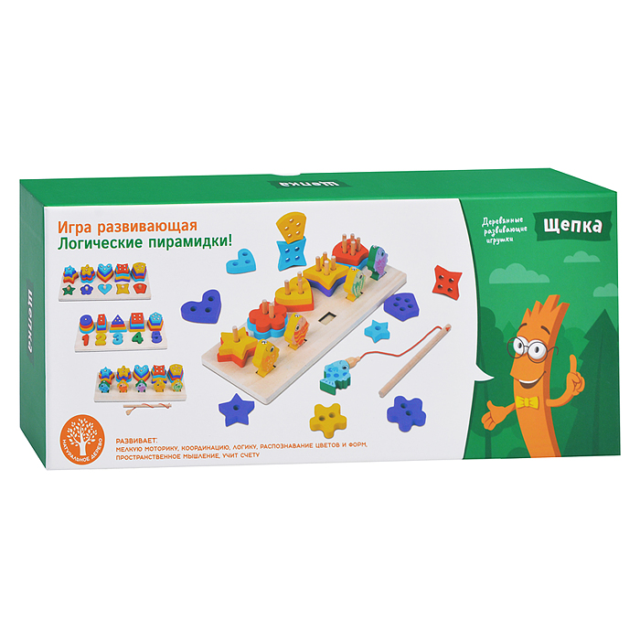 Игра развивающая D1729-1 "Фигуры" в коробке