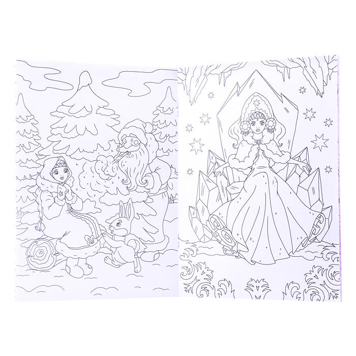 Раскраска А5 эконом. Волшебный мир