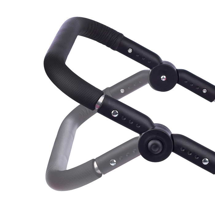 Коляска для кукол 9354 металлическая, складная, прогулочная с козырьком, с  корзиной, большие 