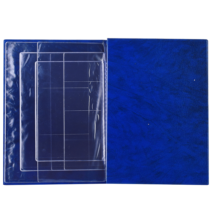 Папка для семейных документов А4, экокожа, плотные ПВХ вкладыши, на 3 комплекта документо