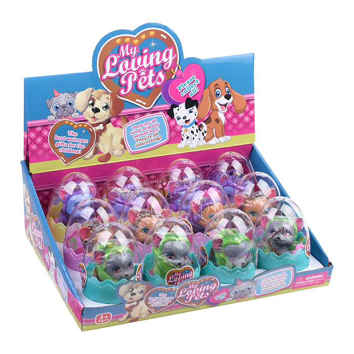 Набор питомец SM348F39 (очки, зеркальце, расческа) в ассортименте, в коробке