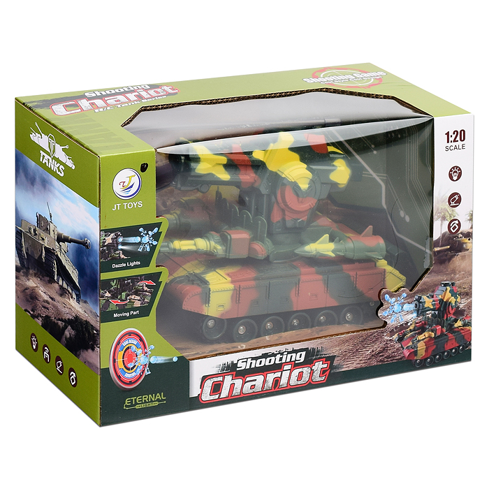 Танк JT640 "Армия" р/у , 27 MHz, в коробке