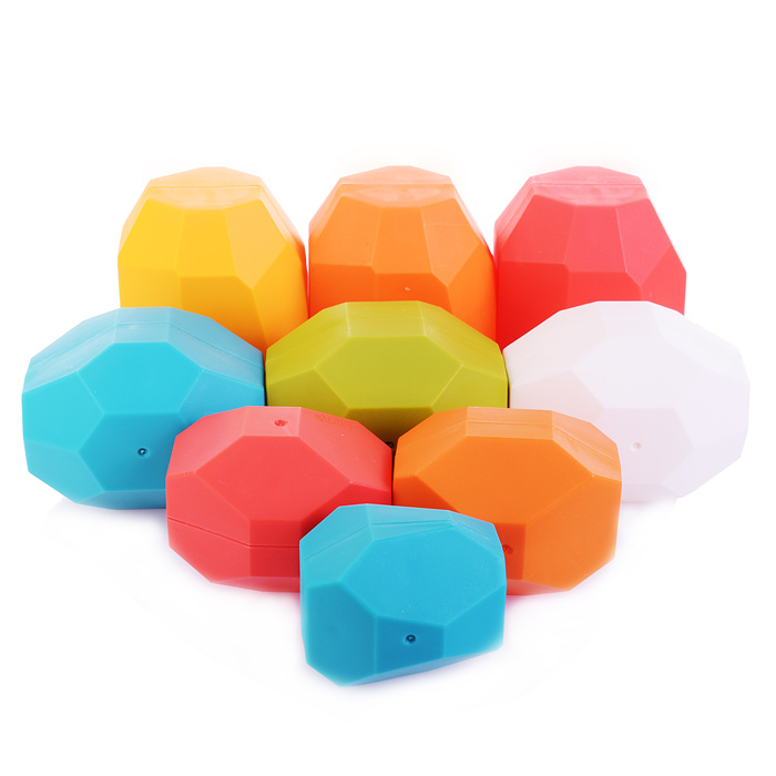 Конструктор S-Y038 "Камушки" (12 дет.) в коробке