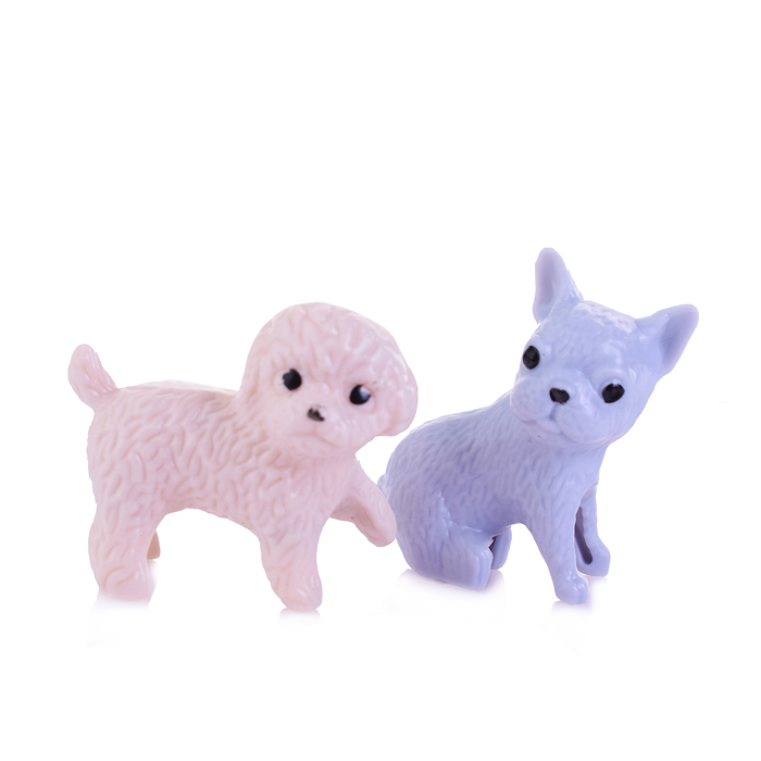 Набор питомцев M6-D10 "Веселые друзья" с куклой и аксессуарами, в пакете