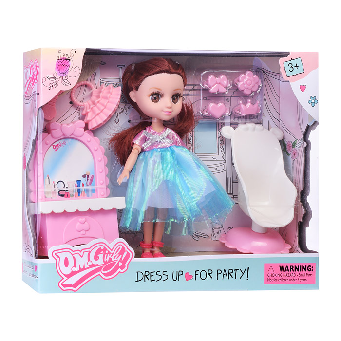 Кукла с аксессуарами 58005 в коробке