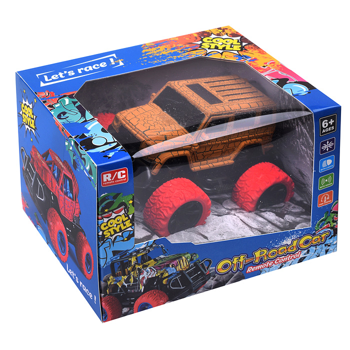 Машина 759 "Кракен" р/у, 27MHz в коробке