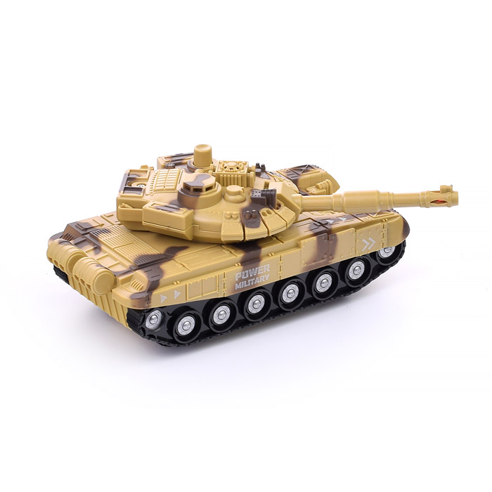 Танк WY741B "Боевой путь" 1:20 (свет, звук) на батарейках, в коробке