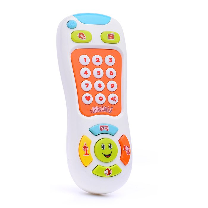 Пульт игрушечный Y0002 "Веселый смайлик" в коробке