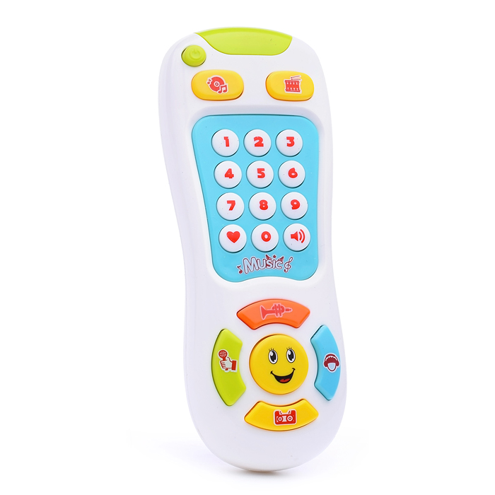 Пульт игрушечный Y0002 "Веселый смайлик" в коробке