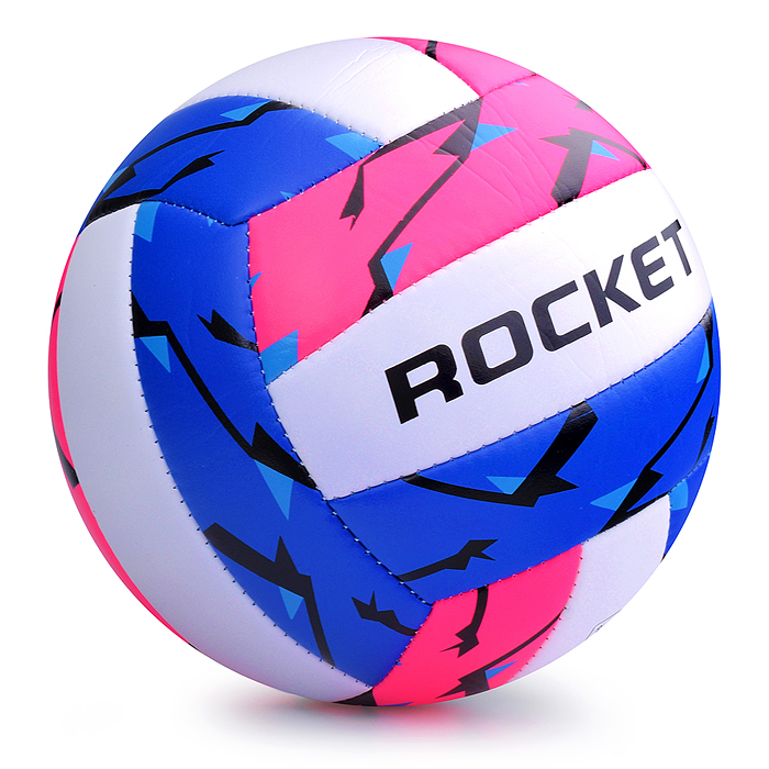 Фото к товару Мяч волейбольный ROCKET, PU, размер 5, 230 г Мяч волейбольный ROCKET, PU, размер 5, 230 г