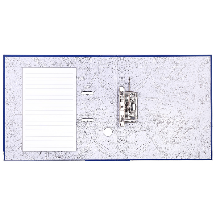 Папка с арочным механизмом A4 50 мм PP собранная, металлическая окантовка, запечатка фор